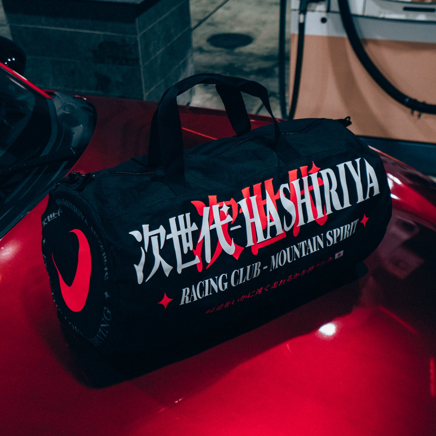 Hashiriya Racing Club Duffel Bag