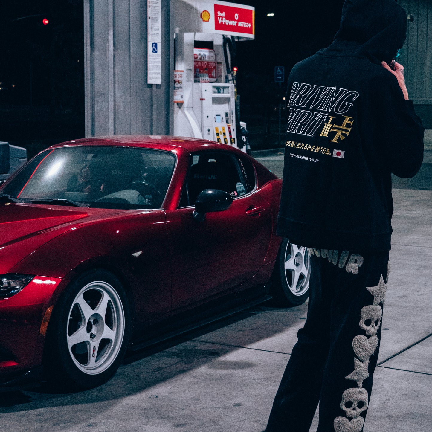 ‘Driving Spirit' Premium Hoodie