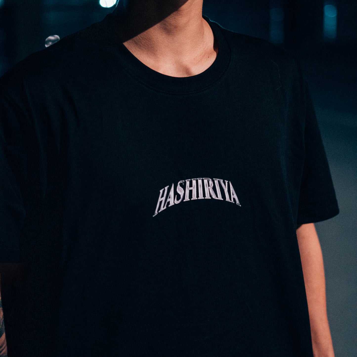 Hashiriya Chrome Logo Tee