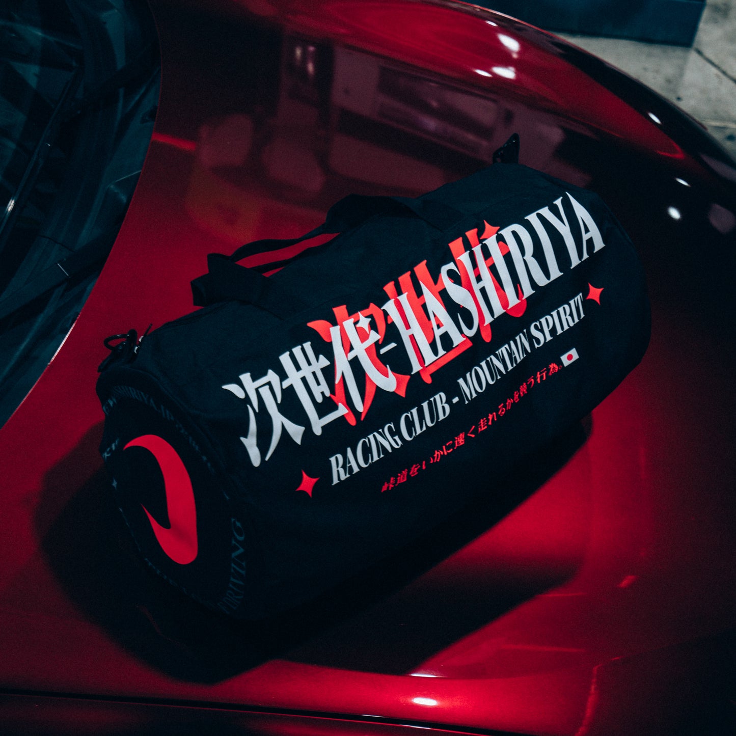 [𝙎𝙊𝙇𝘿 𝙊𝙐𝙏] Hashiriya Racing Club Limited Duffel Bag