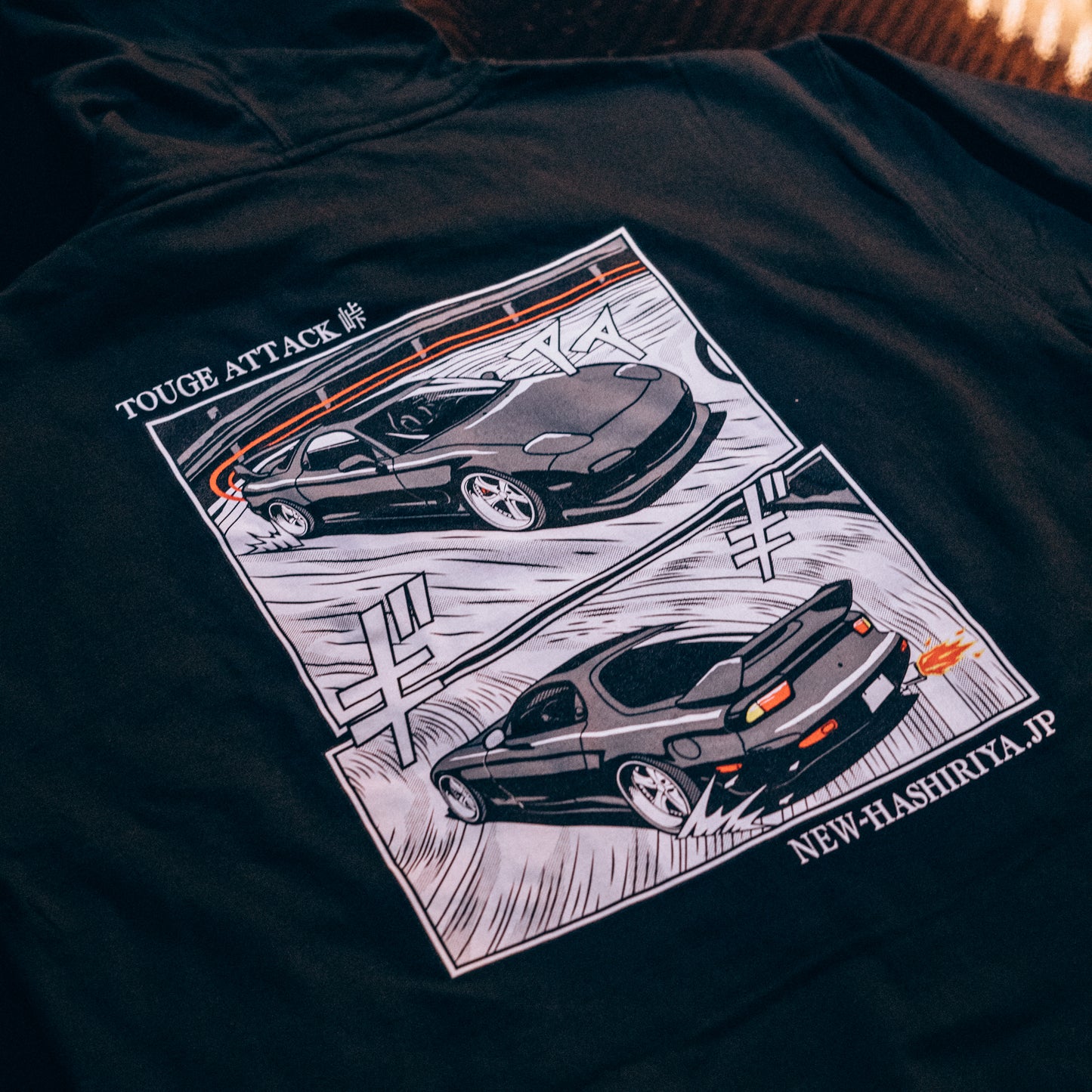 [𝙎𝙊𝙇𝘿 𝙊𝙐𝙏] 'FD Touge Attack' Hoodie